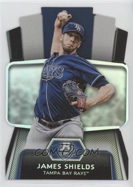 2012 Bowman Platinum - Cutting Edge Stars Die-Cut #CES-JS - James Shields