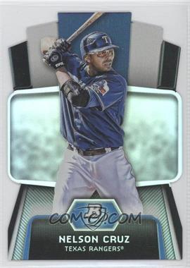 2012 Bowman Platinum - Cutting Edge Stars Die-Cut #CES-NC - Nelson Cruz