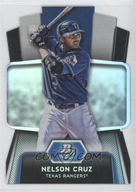 2012 Bowman Platinum - Cutting Edge Stars Die-Cut #CES-NC - Nelson Cruz