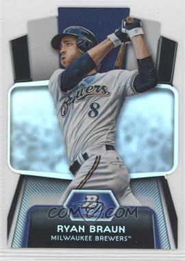 2012 Bowman Platinum - Cutting Edge Stars Die-Cut #CES-RB - Ryan Braun