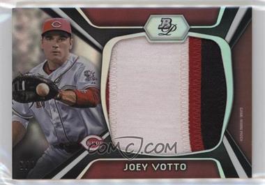 2012 Bowman Platinum - Jumbo Patches #JP-JVO - Joey Votto /5