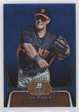 2012 Bowman Platinum - Prospects - Blue Refractor #BPP32 - Joe Panik /199