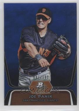 2012 Bowman Platinum - Prospects - Blue Refractor #BPP32 - Joe Panik /199