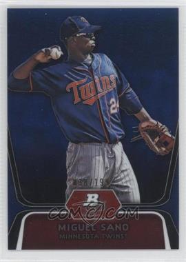 2012 Bowman Platinum - Prospects - Blue Refractor #BPP39 - Miguel Sano /199