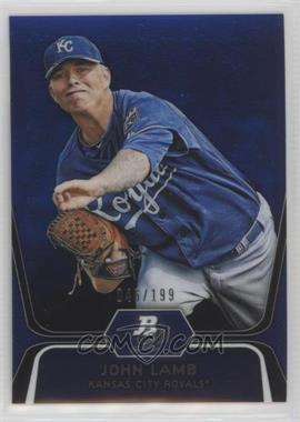 2012 Bowman Platinum - Prospects - Blue Refractor #BPP63 - John Lamb /199