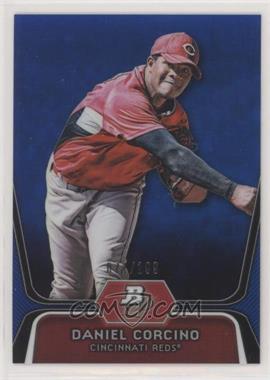 2012 Bowman Platinum - Prospects - Blue Refractor #BPP66 - Daniel Corcino /199 [EX to NM]