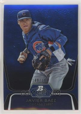 2012 Bowman Platinum - Prospects - Blue Refractor #BPP85 - Javier Baez /199