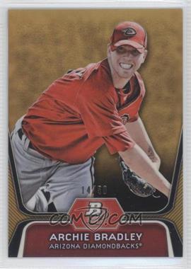 2012 Bowman Platinum - Prospects - Gold Refractor #BPP61 - Archie Bradley /50