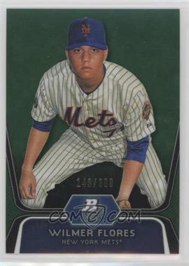 2012 Bowman Platinum - Prospects - Green Refractor #BPP12 - Wilmer Flores /399