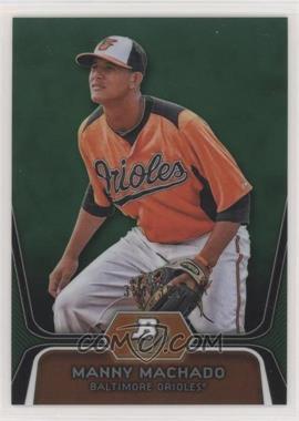 2012 Bowman Platinum - Prospects - Green Refractor #BPP23 - Manny Machado /399