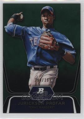 2012 Bowman Platinum - Prospects - Green Refractor #BPP35 - Jurickson Profar /399