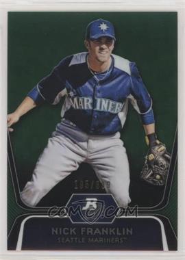 2012 Bowman Platinum - Prospects - Green Refractor #BPP54 - Nick Franklin /399