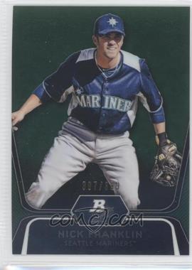 2012 Bowman Platinum - Prospects - Green Refractor #BPP54 - Nick Franklin /399