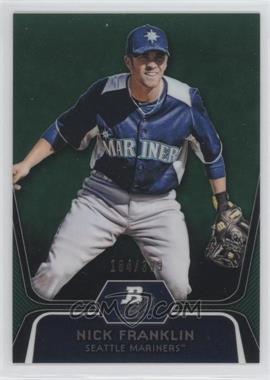 2012 Bowman Platinum - Prospects - Green Refractor #BPP54 - Nick Franklin /399