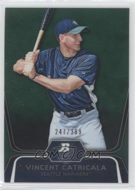 2012 Bowman Platinum - Prospects - Green Refractor #BPP59 - Vinnie Catricala /399