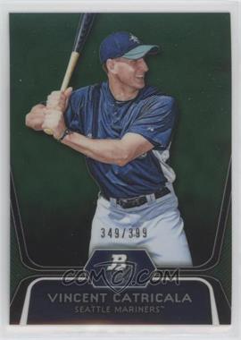 2012 Bowman Platinum - Prospects - Green Refractor #BPP59 - Vinnie Catricala /399