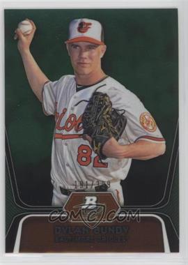 2012 Bowman Platinum - Prospects - Green Refractor #BPP64 - Dylan Bundy /399