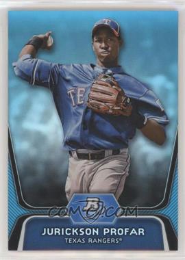 2012 Bowman Platinum - Prospects - National Convention Wrapper Redemption Platinum Blue #BPP35 - Jurickson Profar /499