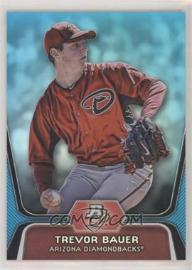 2012 Bowman Platinum - Prospects - National Convention Wrapper Redemption Platinum Blue #BPP4 - Trevor Bauer /499