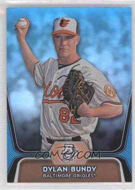 2012 Bowman Platinum - Prospects - National Convention Wrapper Redemption Platinum Blue #BPP64 - Dylan Bundy /499