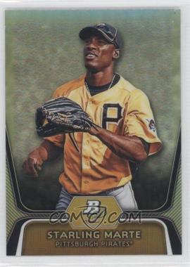 2012 Bowman Platinum - Prospects - Refractor #BPP24 - Starling Marte