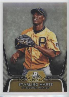 2012 Bowman Platinum - Prospects - Refractor #BPP24 - Starling Marte