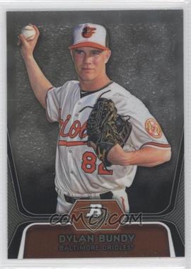 2012 Bowman Platinum - Prospects - Refractor #BPP64 - Dylan Bundy