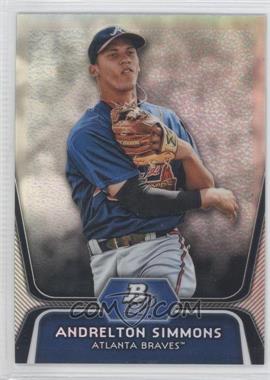 2012 Bowman Platinum - Prospects - Refractor #BPP76 - Andrelton Simmons