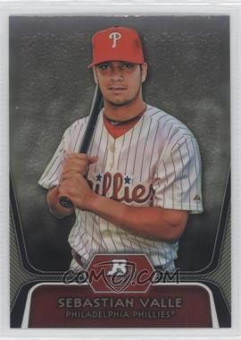 2012 Bowman Platinum - Prospects - Refractor #BPP99 - Sebastian Valle