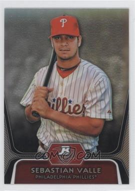 2012 Bowman Platinum - Prospects - Refractor #BPP99 - Sebastian Valle