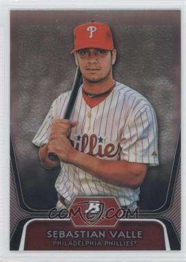 2012 Bowman Platinum - Prospects - Refractor #BPP99 - Sebastian Valle