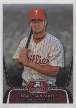 2012 Bowman Platinum - Prospects - Refractor #BPP99 - Sebastian Valle