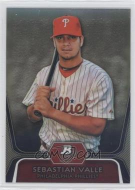 2012 Bowman Platinum - Prospects - Refractor #BPP99 - Sebastian Valle