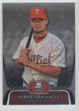 2012 Bowman Platinum - Prospects - Refractor #BPP99 - Sebastian Valle