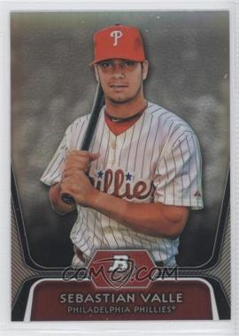 2012 Bowman Platinum - Prospects - Refractor #BPP99 - Sebastian Valle