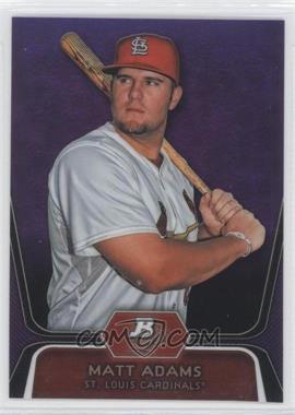 2012 Bowman Platinum - Prospects - Retail Purple Refractor #BPP1 - Matt Adams