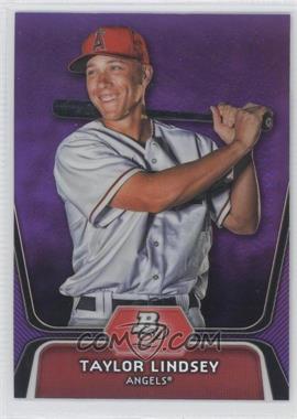 2012 Bowman Platinum - Prospects - Retail Purple Refractor #BPP21 - Taylor Lindsey