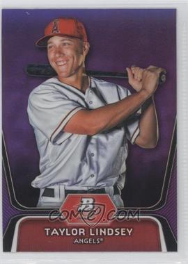 2012 Bowman Platinum - Prospects - Retail Purple Refractor #BPP21 - Taylor Lindsey