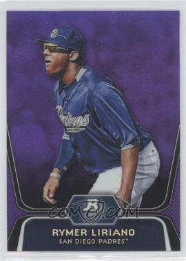 2012 Bowman Platinum - Prospects - Retail Purple Refractor #BPP22 - Rymer Liriano