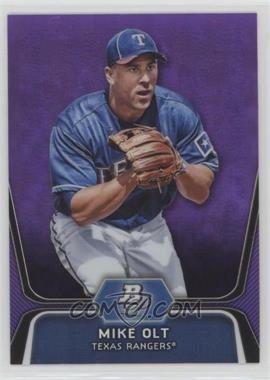 2012 Bowman Platinum - Prospects - Retail Purple Refractor #BPP30 - Mike Olt