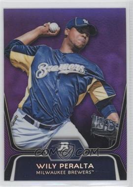 2012 Bowman Platinum - Prospects - Retail Purple Refractor #BPP33 - Wily Peralta