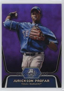 2012 Bowman Platinum - Prospects - Retail Purple Refractor #BPP35 - Jurickson Profar