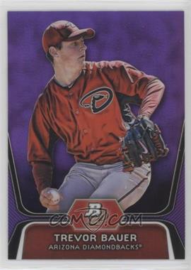 2012 Bowman Platinum - Prospects - Retail Purple Refractor #BPP4 - Trevor Bauer