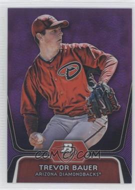 2012 Bowman Platinum - Prospects - Retail Purple Refractor #BPP4 - Trevor Bauer