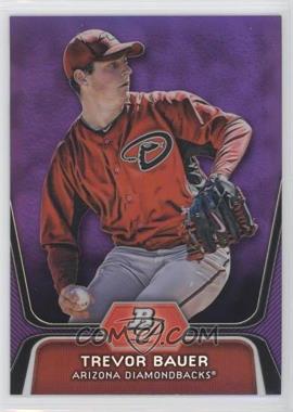 2012 Bowman Platinum - Prospects - Retail Purple Refractor #BPP4 - Trevor Bauer