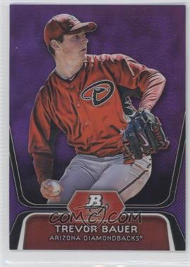 2012 Bowman Platinum - Prospects - Retail Purple Refractor #BPP4 - Trevor Bauer