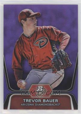 2012 Bowman Platinum - Prospects - Retail Purple Refractor #BPP4 - Trevor Bauer