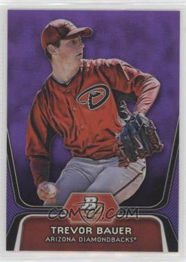 2012 Bowman Platinum - Prospects - Retail Purple Refractor #BPP4 - Trevor Bauer