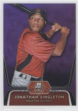 2012 Bowman Platinum - Prospects - Retail Purple Refractor #BPP41 - Jonathan Singleton