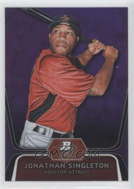 2012 Bowman Platinum - Prospects - Retail Purple Refractor #BPP41 - Jonathan Singleton